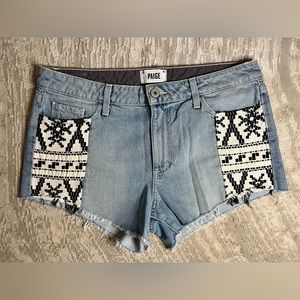 Paige Keira Short in Braylee Embroidered